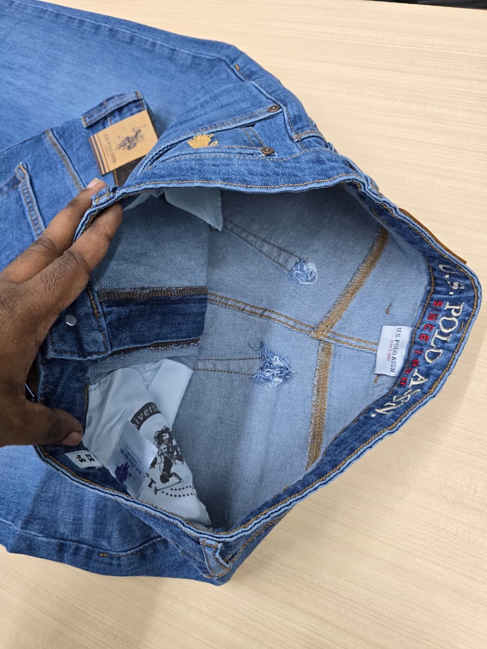 U.S Polo Original Denim Light Blue