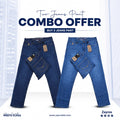 Combo U.S Polo Original Denim Colour Light blue & Deep blue