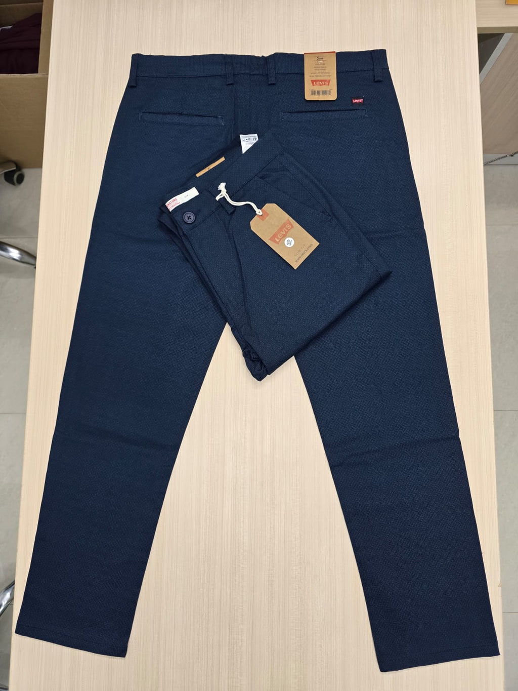 Combo 100% Export Levi's Twill Pant Colour Navy & Olive Green