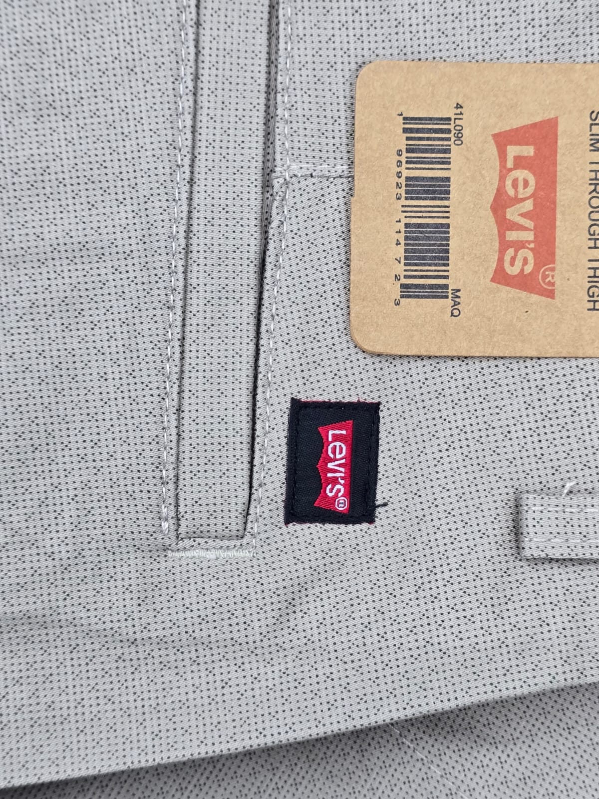 100% Export Levi's Twill Pant Colour LIGHT GREY
