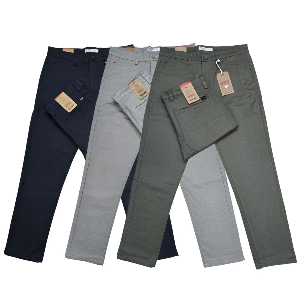 Combo 100% Export Levi's Twill Pant 3 Colour
