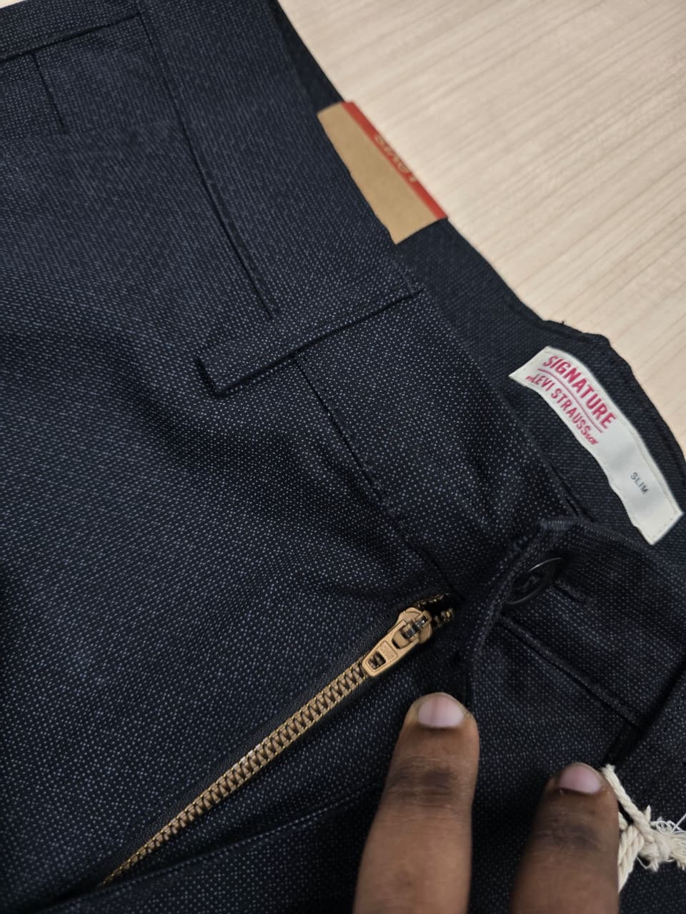 Combo 100% Export Levi's Twill Pant Colour Black & Light Grey