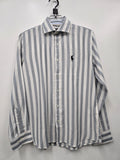 Ralph Lauren Export Men's Shirt Colour SKY BLUE & WHITE STRIPE