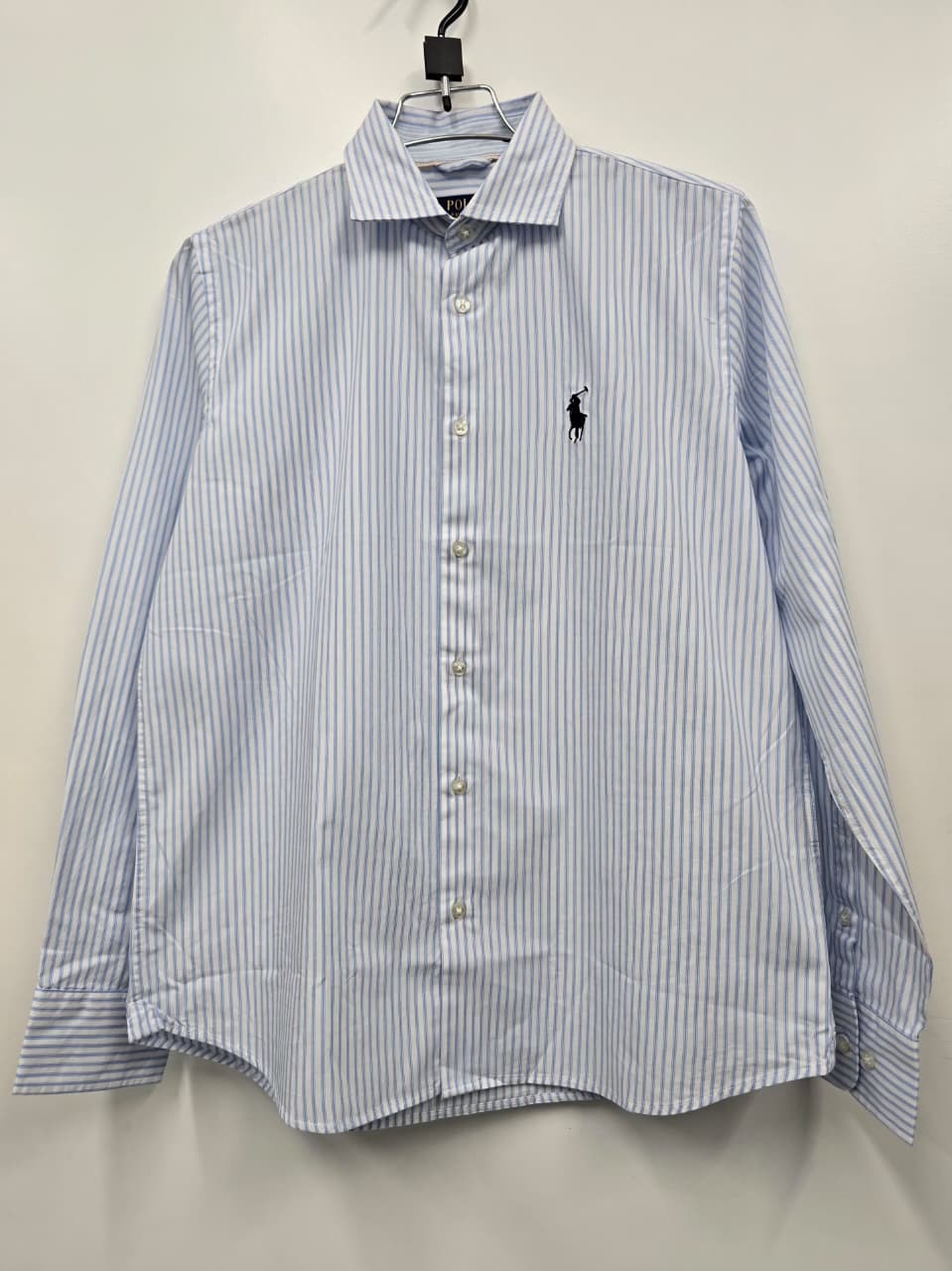 Combo Ralph Lauren Export Men's Shirt Colour Light Blue Stripe & Sky Blue White Stripe