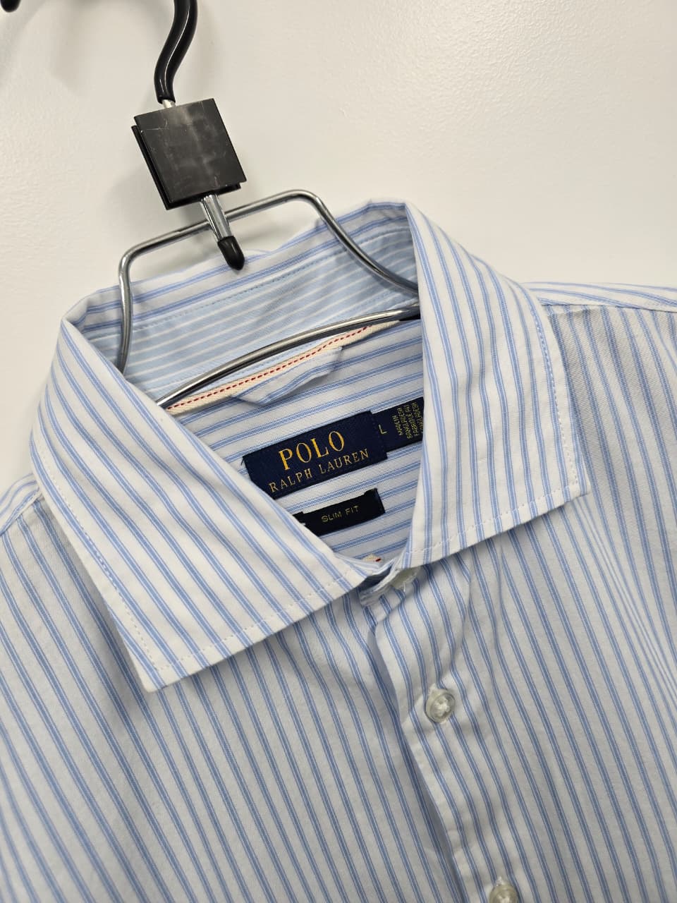 Ralph Lauren Export Men's Shirt Colour Light Blue Stripe