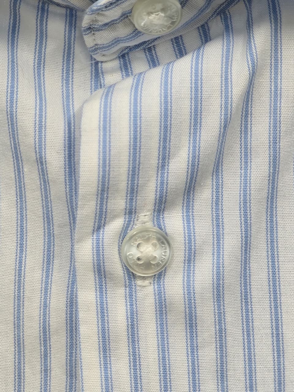 Ralph Lauren Export Men's Shirt Colour Light Blue Stripe