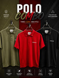 3Pc Combo Premium Adidas Men’s Polo