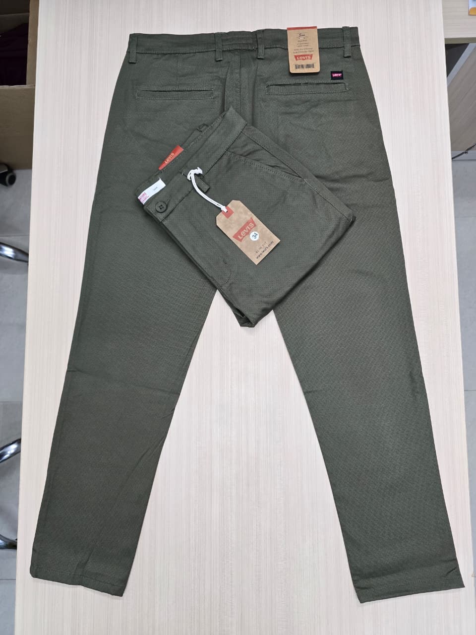Combo 100% Export Levi's Twill Pant 3 Colour